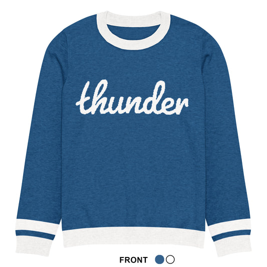 Knit Sweater - Denver Christian Thunder