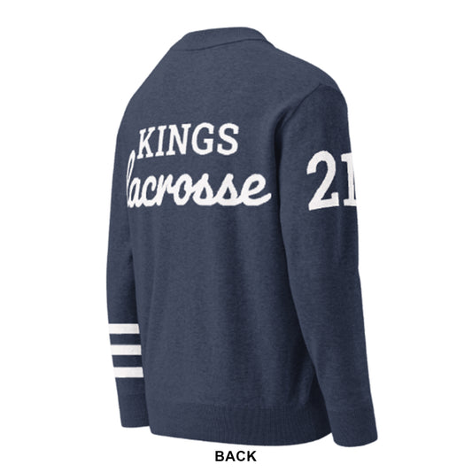 Knit Cardigan Sweater - Kings CUSTOM Game Day